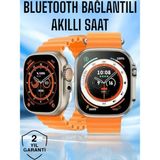 Sepetink Yeni Nesil Ultra Akıllı Saat Titreşimli, Uyku & Sağlık Takibi, Çift Kordon - Gümüş