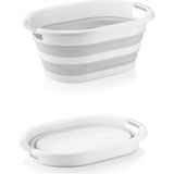 Sepetkitchen Katlanabilir Çamaşır Sepeti (Mega 38'Lt) Silikon Akordiyon