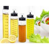 Sepetly Paçi 3'lü Ölçekli Cam Yağlık & Sirkelik Seti 500 ml - Damlatmaz Kapaklı Sıvı Yağ, Limon Suyu Şişesi