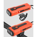 Sepetopia 600 Lümen Bisiklet Ön Işık Powerbankli Çakar Cob LED - Çok Renkli