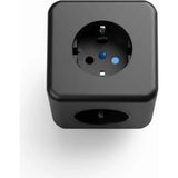 Sepetopia Akım ve Voltaj Korumalı Küp Priz 3 USB Destekli - Çok Renkli