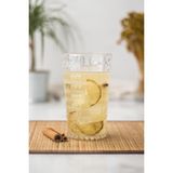 Sepetopia Allegra Şeffaf Bardak - 750 ml Tekli Akrilik Malzeme - Cam Değildir Kırılmaya Dayanıklı