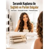 Sepetopia Bukle Saç Maşası – Kolay Kullanım, Sağlıklı Bukleler Yüksek Isılı - Renkli