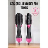 Sepetopia Fön Tarak Elektriklenmeyi Önleyen ve Parlaklık Veren Saç Şekillendirici - Renkli