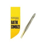 Sepetopia Ince Uçlu Batık Cımbızı - Şık ve Hassas Kaş Şekillendirme Solingen Professional