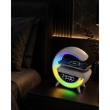 Sepetopia Kablosuz Rgb Bluetooth Hoparlör USB Fm ve Aux Destekli Taşınabilir Ses Sistemi - Renkli