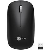 Sepetopia Lenovo Lecoo WS214 2.4ghz Kablosuz 1200DPI Siyah Optik Mouse