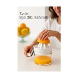 Sepetopia Manuel Kollu Narenciye Sıkacağı – 500 ml Kapasiteli, 17X12 Cm, Pratik ve Dayanıklı