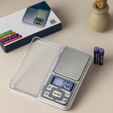 Sepetopia Mini Hassas Terazi 300G/0.01G (6X12 Cm) Şeffaf Kapaklı, Pilli - 6 x 12 cm - Çok Renkli