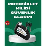 Sepetopia Motosiklet Scooter Bisiklet Tekerlek Disk Kilidi Alarmlı Güvenlik
