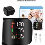 Sepetopia Renkli LCD Ekranlı Bilekten Tansiyon Aleti – Taşınabilir ve Kolay Kullanım Tansiyon Aleti