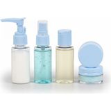 Sepetopia Seyahat Için 5’li Şeffaf Dolum Şişesi Seti 30 ml - Çok Renkli