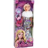 Sepetopia SH40688 Kut.princess Pullu Kıyafet Bebek -Zrv - Renkli