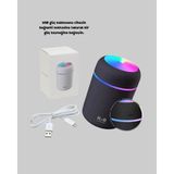 Sepetopia USB Bağlantılı LED Işıklı Hava Nemlendirici – Sessiz ve Kullanıcı Dostu Tasarım - Çok Renkli