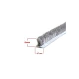 sepetra Alüminyum Pvc Kapı Pencere Cam Balkon Kıl Fitili En 6,7 - Kıl Uzunluğu 8 Mm 2 Yıl Sol Kapı Alüminyum