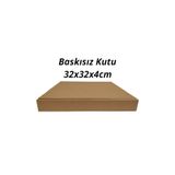 sepetra Baskısız Pizza Kutusu (32x32x4) 25 Adet Kutu Rengi 32 x 32 x 4 25'li Pide Kutusu