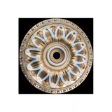 Sepettebiz Estetik Tekli Avize Göbeği Bronz 40X40 Cm
