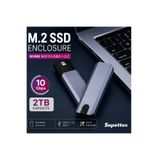 SepetteX NVMe-NGFF M.2 SSD Disk Case | USB 3.1 Type-C 10Gbps