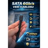 SepetteX SATA 3 6Gb/s Veri Kablosu 42 cm – SSD & HDD Uyumlu Hızlı Data Kablosu
