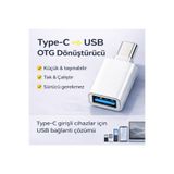 SepetteX Type-C → USB OTG Adaptör | Android Telefon ve Tablet Uyumlu çevirici dönüştürücü