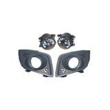 Sepetvar Ford Fıesta 2006-2009 Sis Far Çerçevesi Ve Sis Farı Takımı 6s61 19952-19953