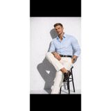 sepetx Erkek Premium Pamuk Saten Slim Fit Buz Mavisi Gömlek | Modern ve Şık Tasarım