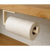 Sepetzone 3D Baskı Kağıt Havlu Tutucu - Alt Dolap Tezgah Altı Askısı - Modern Mutfak Organizer - Krem
