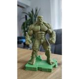 Sepetzone 3D Baskı Küçük Boy Hulk Figürü - Marvel Hulk Biblo - Süper Kahraman Dekor - Yeşil