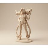 Sepetzone League Of Legends Jinx - Figür 17 cm Dekoratif Koleksiyonluk Oyuncak - Krem