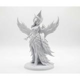 Sepetzone League Of Legends Morgana - Figür 17 cm Dekoratif Koleksiyonluk Oyuncak - Beyaz