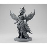 Sepetzone League Of Legends Morgana - Figür 17 cm Dekoratif Koleksiyonluk Oyuncak - Gri