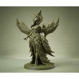 Sepetzone League Of Legends Morgana - Figür 17 cm Dekoratif Koleksiyonluk Oyuncak - Haki