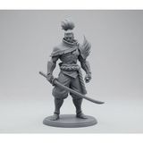 Sepetzone League Of Legends Yasuo - Figür 17 cm Dekoratif Koleksiyonluk Oyuncak - Gri