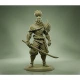 Sepetzone League Of Legends Yasuo - Figür 17 cm Dekoratif Koleksiyonluk Oyuncak - Haki