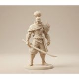 Sepetzone League Of Legends Yasuo - Figür 17 cm Dekoratif Koleksiyonluk Oyuncak - Krem