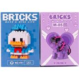 Sepexa Bricks Mikro Blok Oyuncak Seti - MZ-041 Donald Duck & M-05 Unıcorn 216 Parça Hediyelik