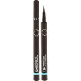 Sephora 12H İntense Ink Felt Liner Classic Line - Yoğun ve Hassas Keçe Uçlu Eyeliner 08 Bright Coral (1 ml) - 02 Espresso (1 ml)