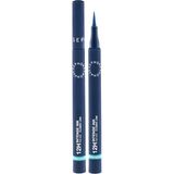 Sephora 12H İntense Ink Felt Liner Classic Line - Yoğun ve Hassas Keçe Uçlu Eyeliner 08 Bright Coral (1 ml) - 03 Navy blue (1 ml)