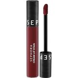 Sephora Cream Lip Stain – Bulaşmayan Kadife Bitişli - Mat Likit Ruj