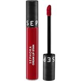 Sephora Cream Lip Stain Bulaşmayan Kadife Bitişli Ruj - Mat Likit Ruj - 01 Always Red (5 Ml)