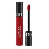 Sephora Cream Lip Stain – Bulaşmayan Kadife Bitişli Ruj - Mat Likit Ruj 01