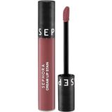 Sephora Cream Lip Stain Bulaşmayan Kadife Bitişli Ruj - Mat Likit Ruj - 121 Blush Addict