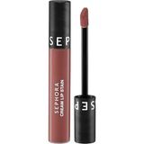 Sephora Cream Lip Stain Bulaşmayan Kadife Bitişli Ruj - Mat Likit Ruj - 122 Casual Peach (5 Ml)