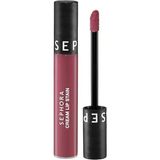 Sephora Cream Lip Stain Bulaşmayan Kadife Bitişli Ruj - Mat Likit Ruj - 124 Rose Instinct (5 Ml)
