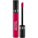 Sephora Cream Lip Stain Bulaşmayan Kadife Bitişli Ruj - Mat Likit Ruj - 126 Hot Hot Pink (5 Ml)
