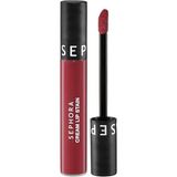 Sephora Cream Lip Stain Bulaşmayan Kadife Bitişli Ruj - Mat Likit Ruj - 127 Frozen Pomegranate (5 Ml)