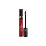 Sephora Cream Lip Stain – Bulaşmayan Kadife Bitişli Ruj - Mat Likit Ruj 128 Fancy Raspberry