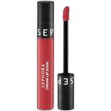 Sephora Cream Lip Stain Bulaşmayan Kadife Bitişli Ruj - Mat Likit Ruj - 132 Acid Coral (5 Ml)