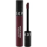 Sephora Cream Lip Stain – Bulaşmayan Kadife Bitişli Ruj - Mat Likit Ruj, 134 Plum Madness