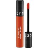 Sephora Cream Lip Stain – Bulaşmayan Kadife Bitişli Ruj - Mat Likit Ruj, 137 Neon Marmalade